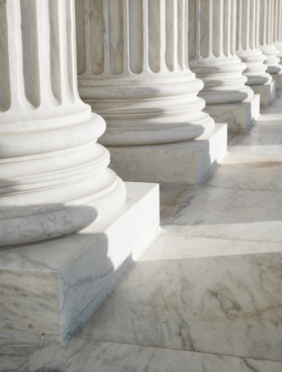 Courthouse columns